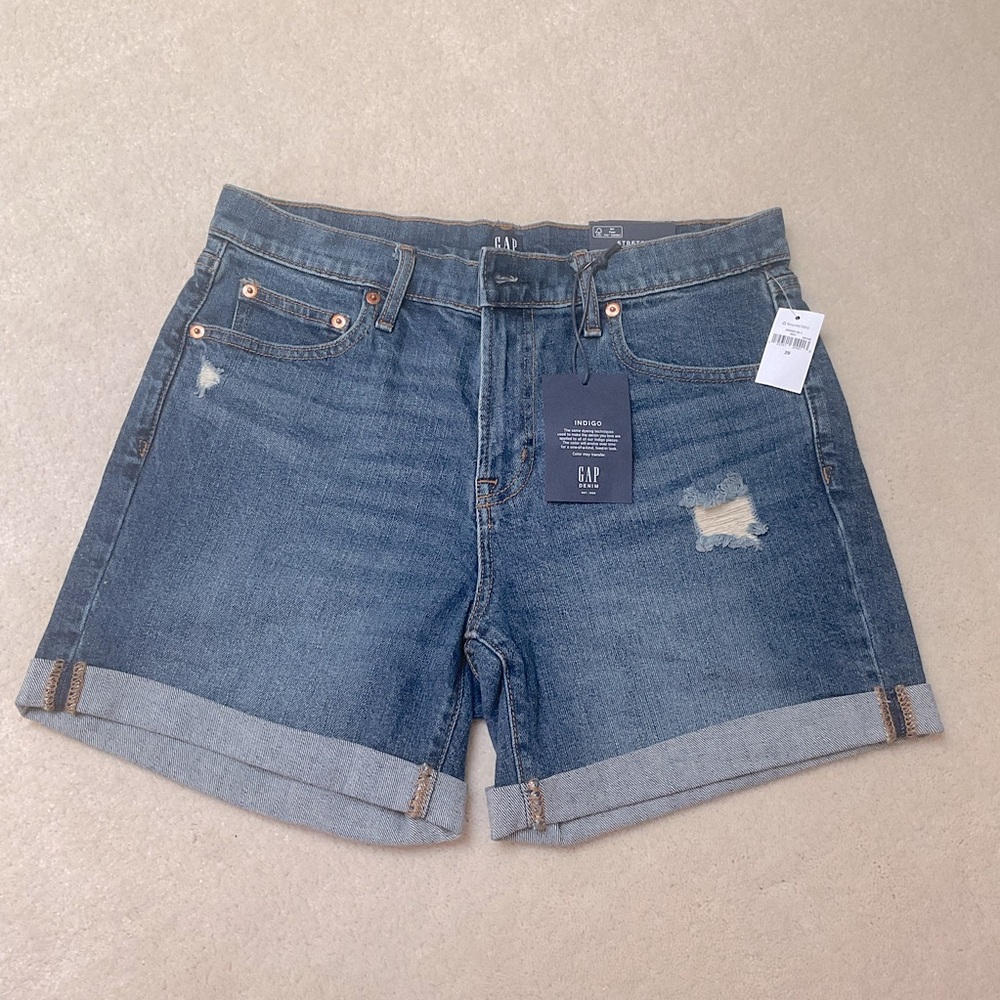 Women’s 5” Denim Shorts, NWT